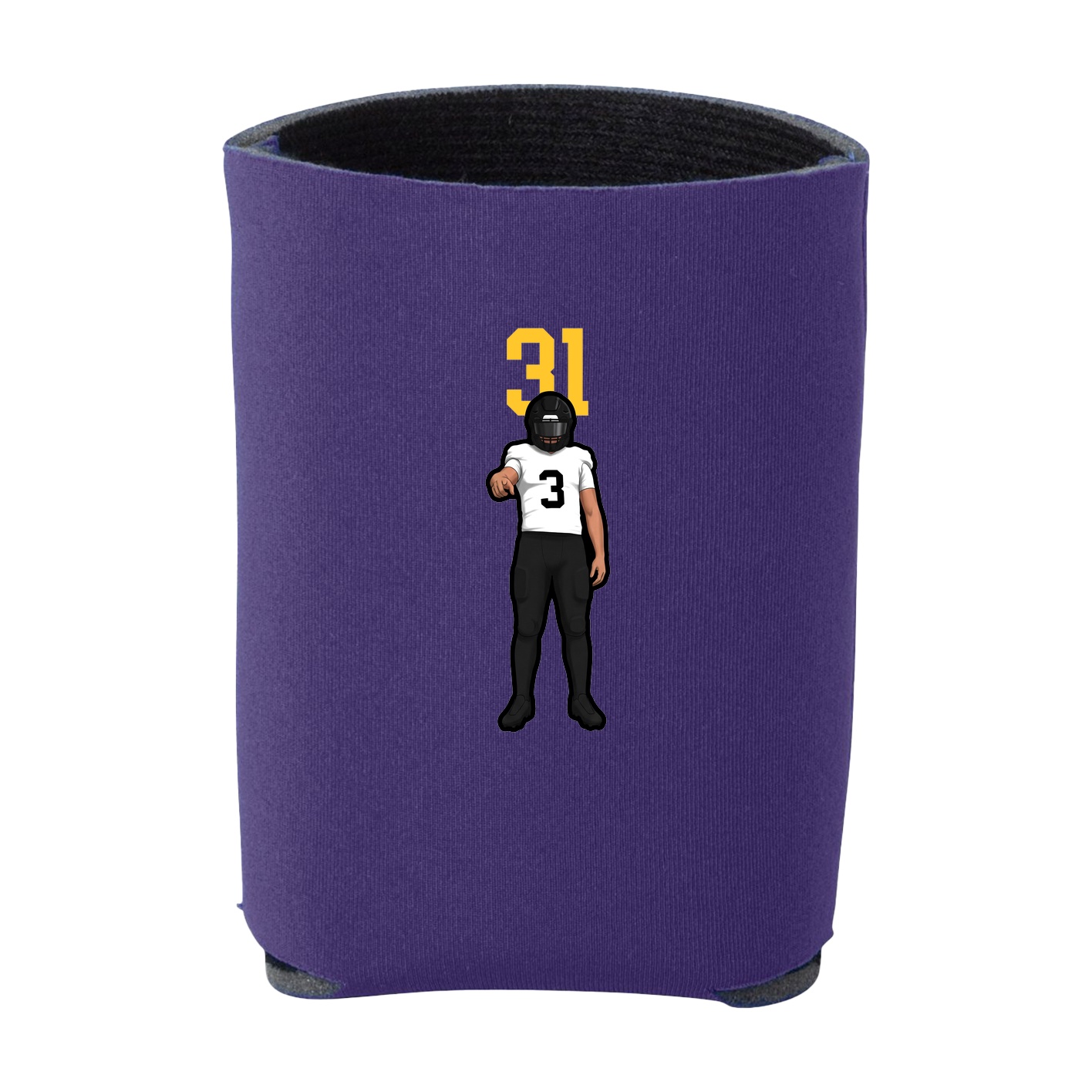 Can Holder — Number Top in Purple
