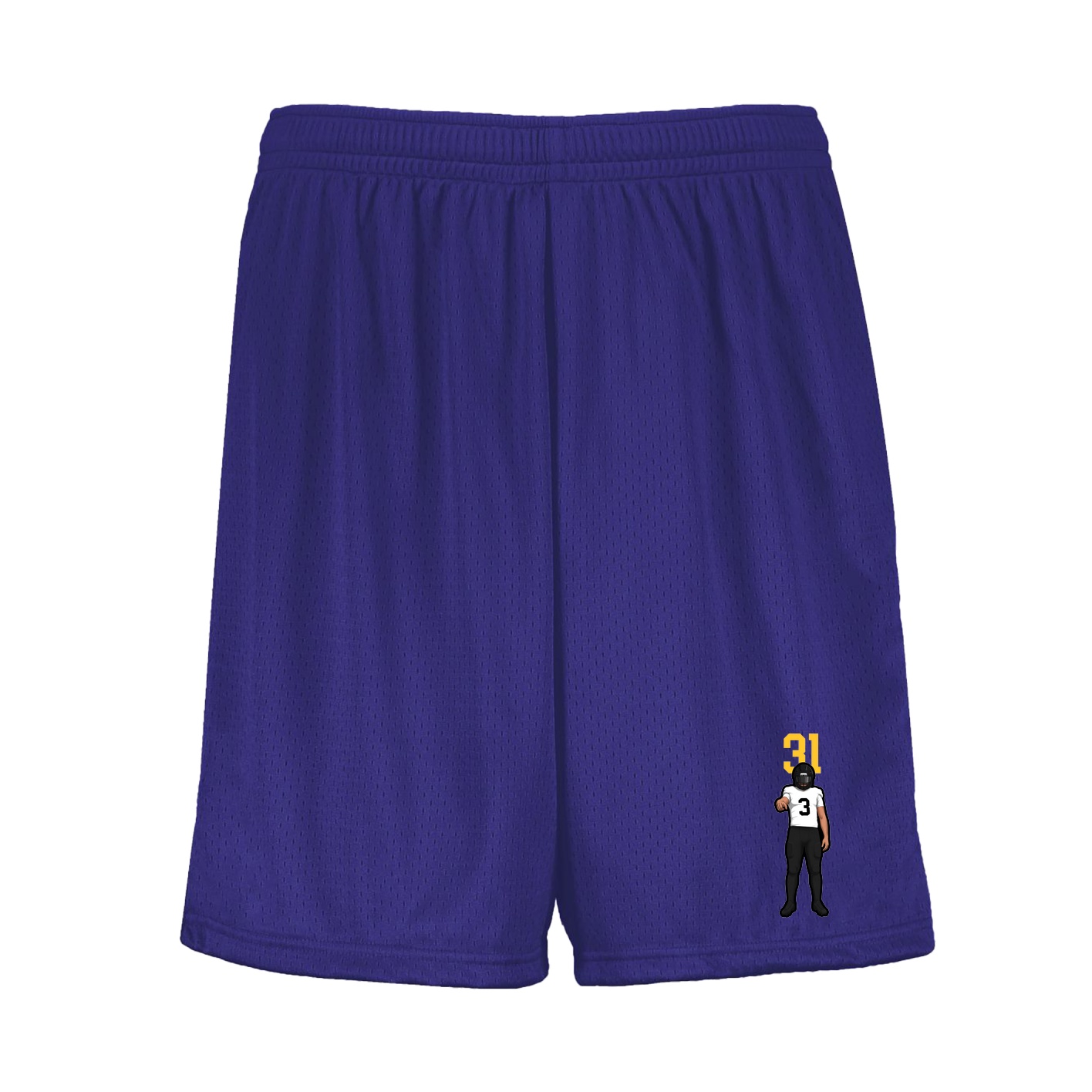 Shorts — Number Top in Purple