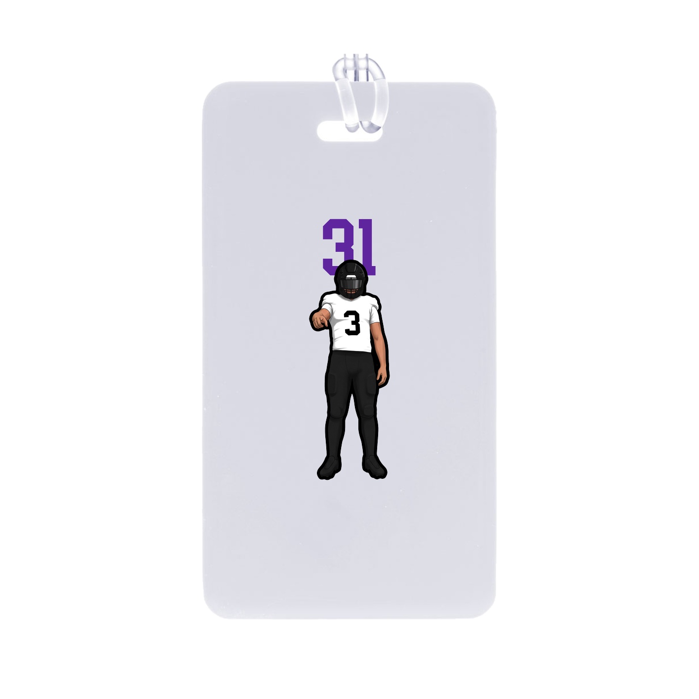 Bag Tag — Number Top in Classic