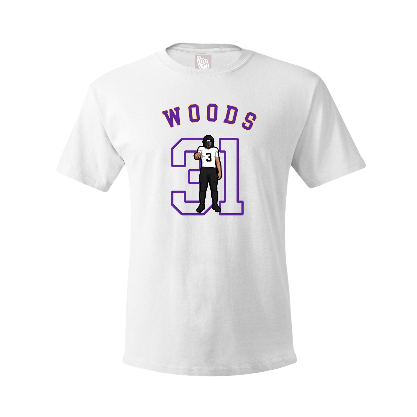 Youth Tee — Shirsey Arch in White