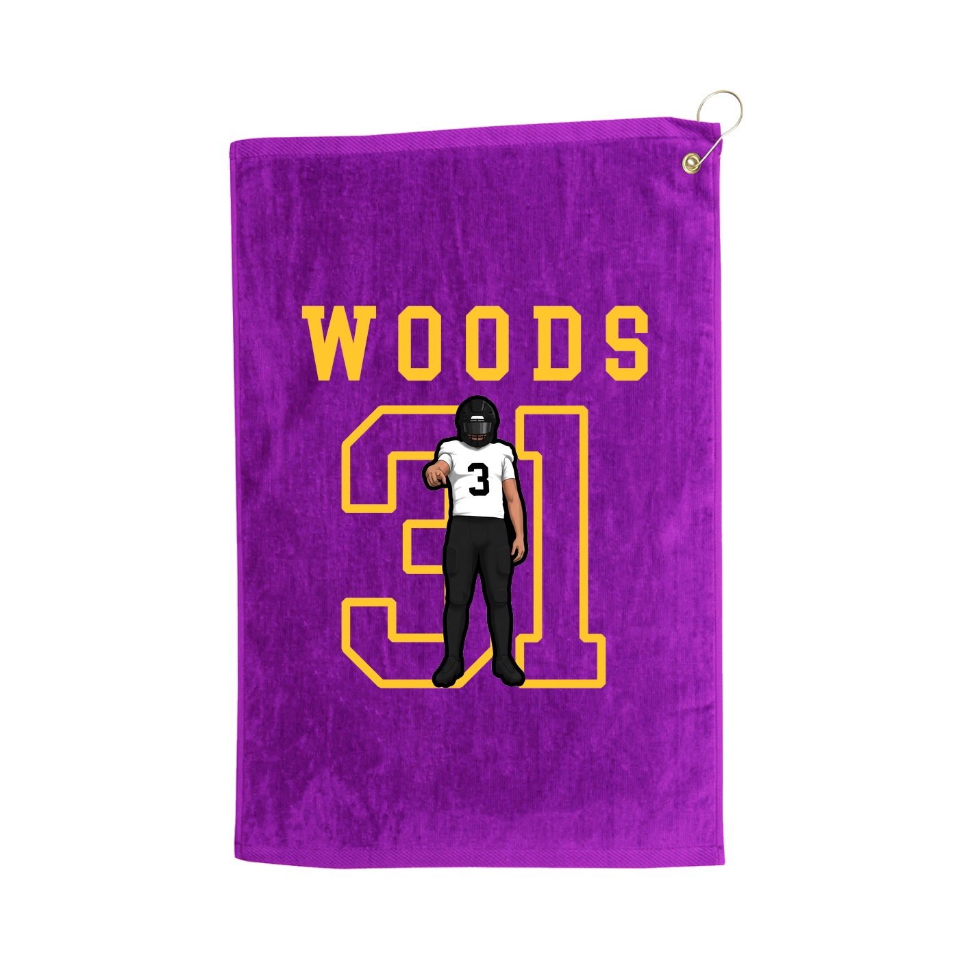 Golf Towel — Shirsey in Purple