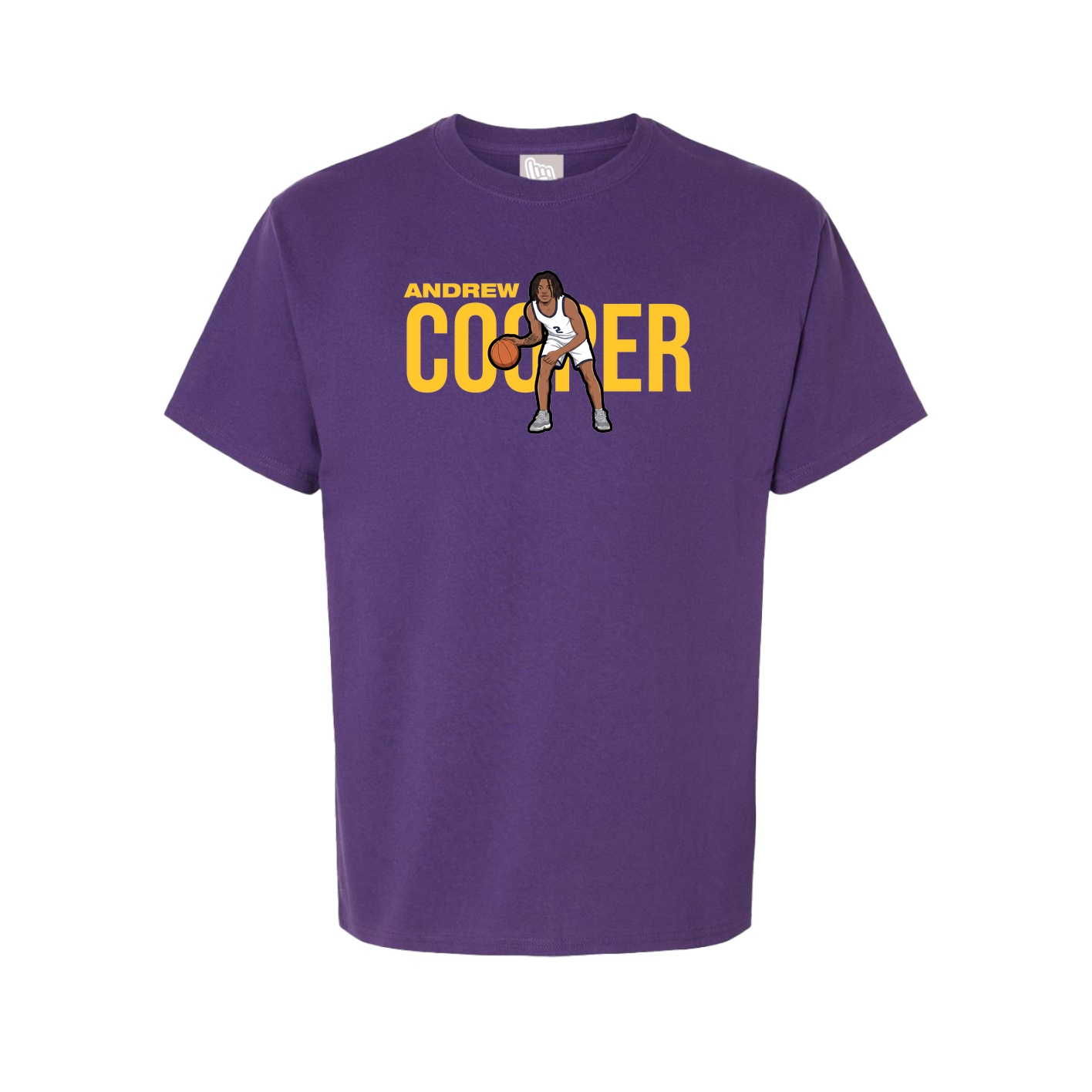 Tee — Player Name in Purple