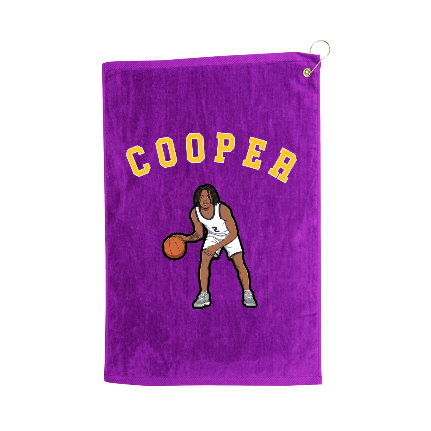Golf Towel — Shirsey Arch in Purple
