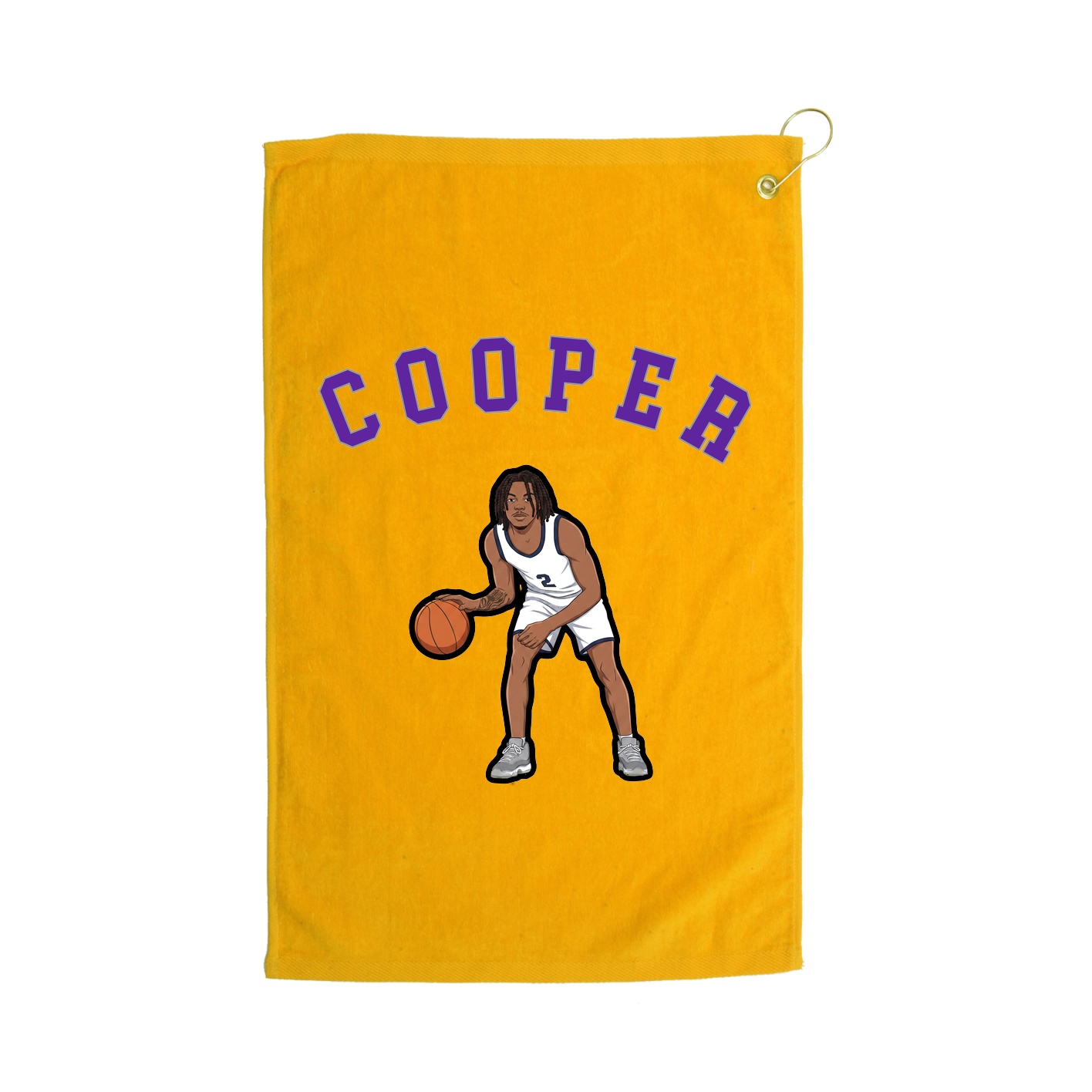 Golf Towel — Shirsey Arch in Gold