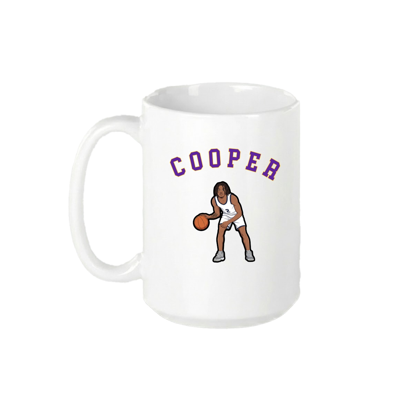 15oz Coffee Mug — Shirsey Arch in White