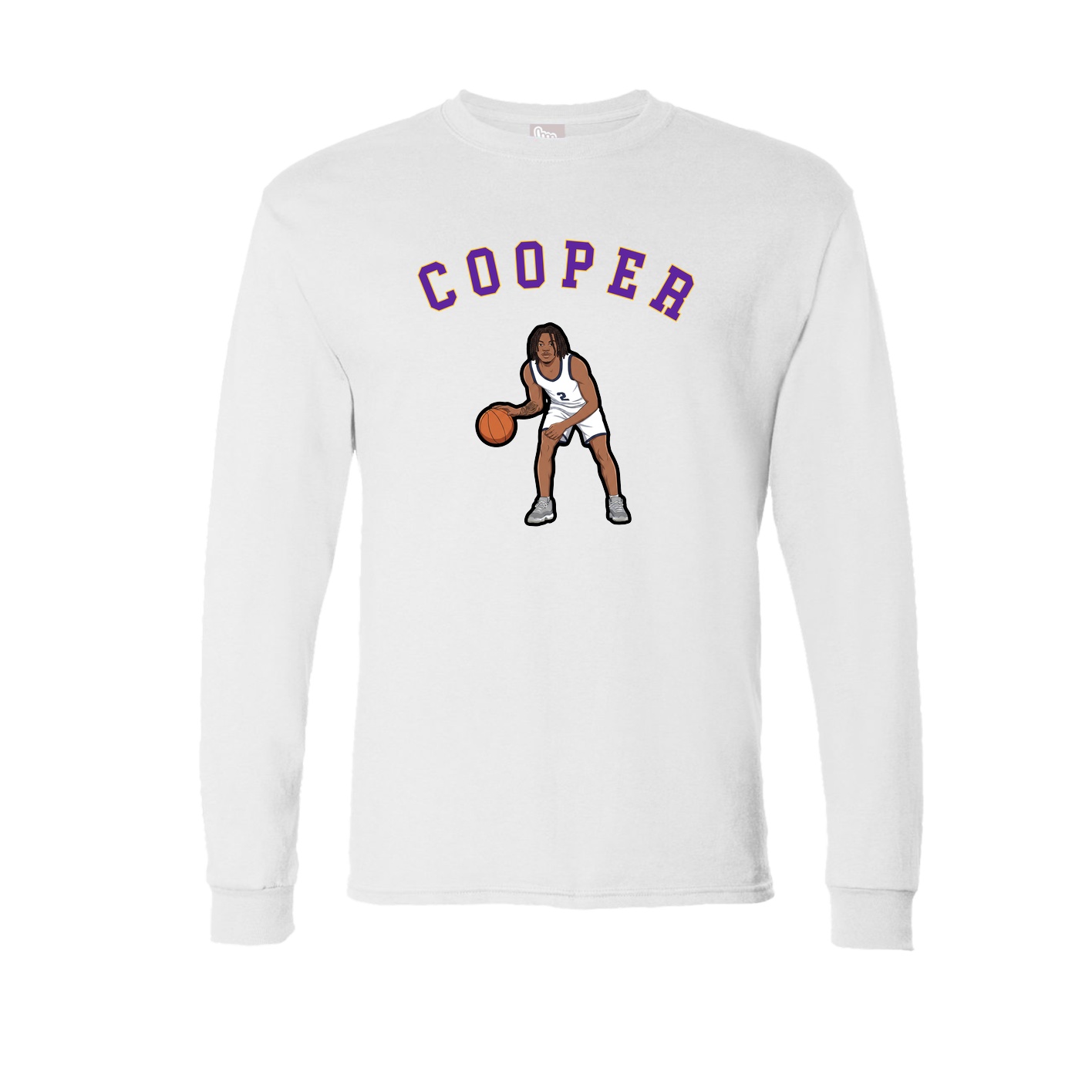 Long Sleeve Tee — Shirsey Arch in White