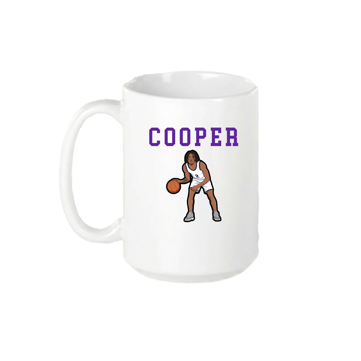 15oz Coffee Mug — Shirsey in White