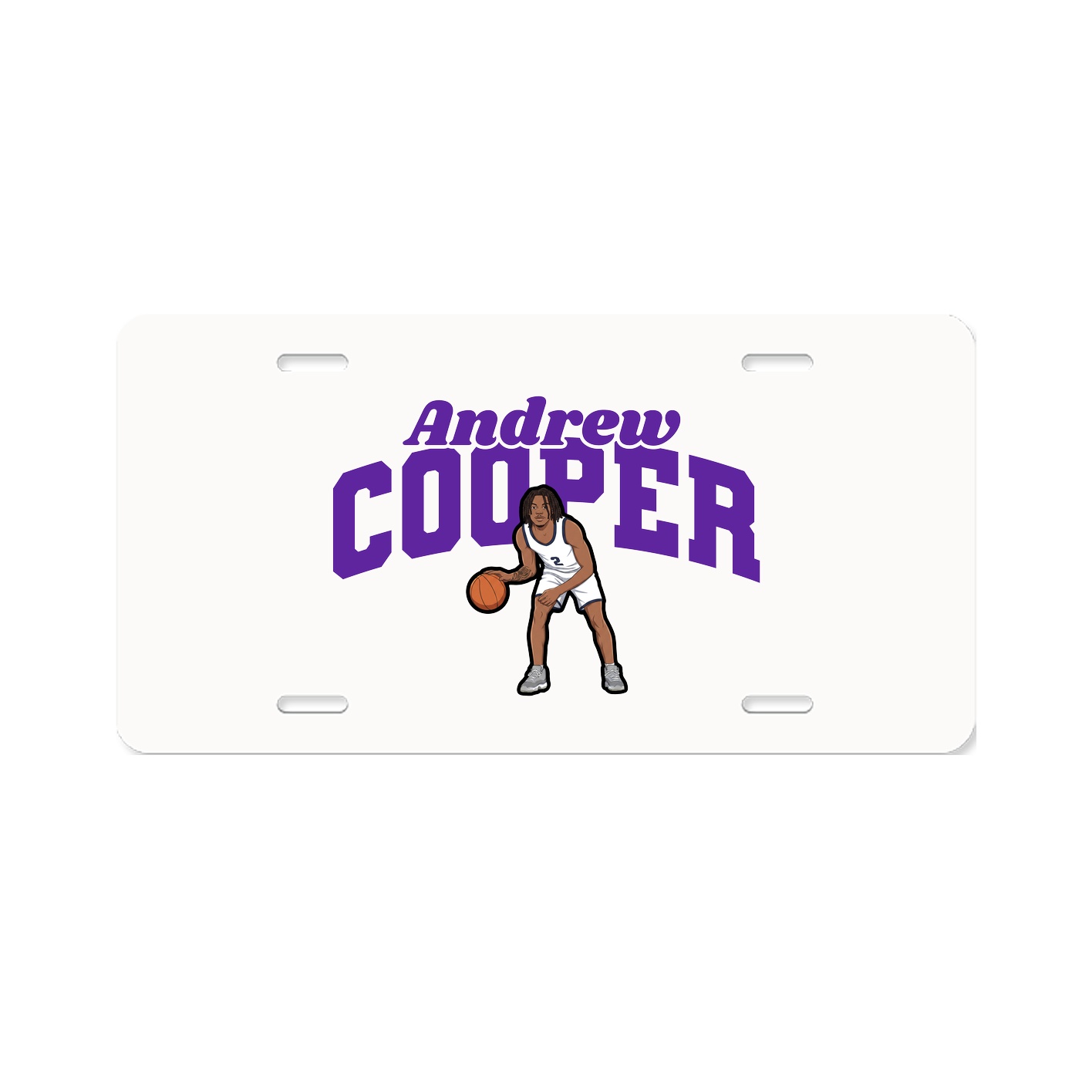 License Plate — Signature Arch in Classic