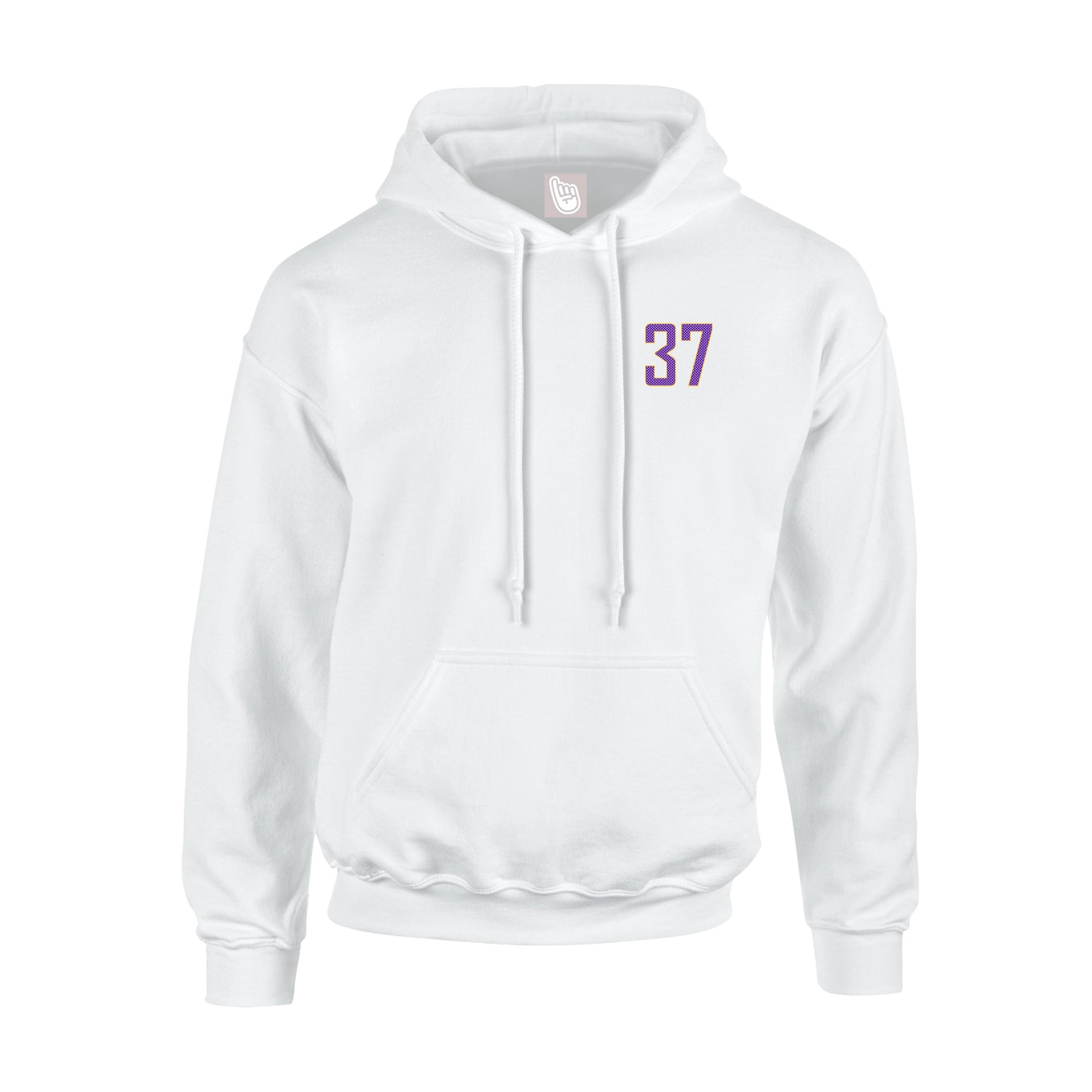Youth Hoodie — Front Shirsy in White