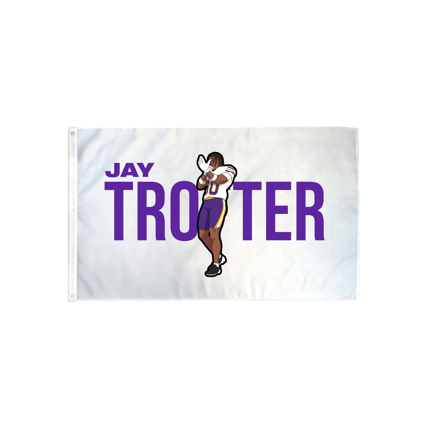 3x5 Flag — Player Name in Classic