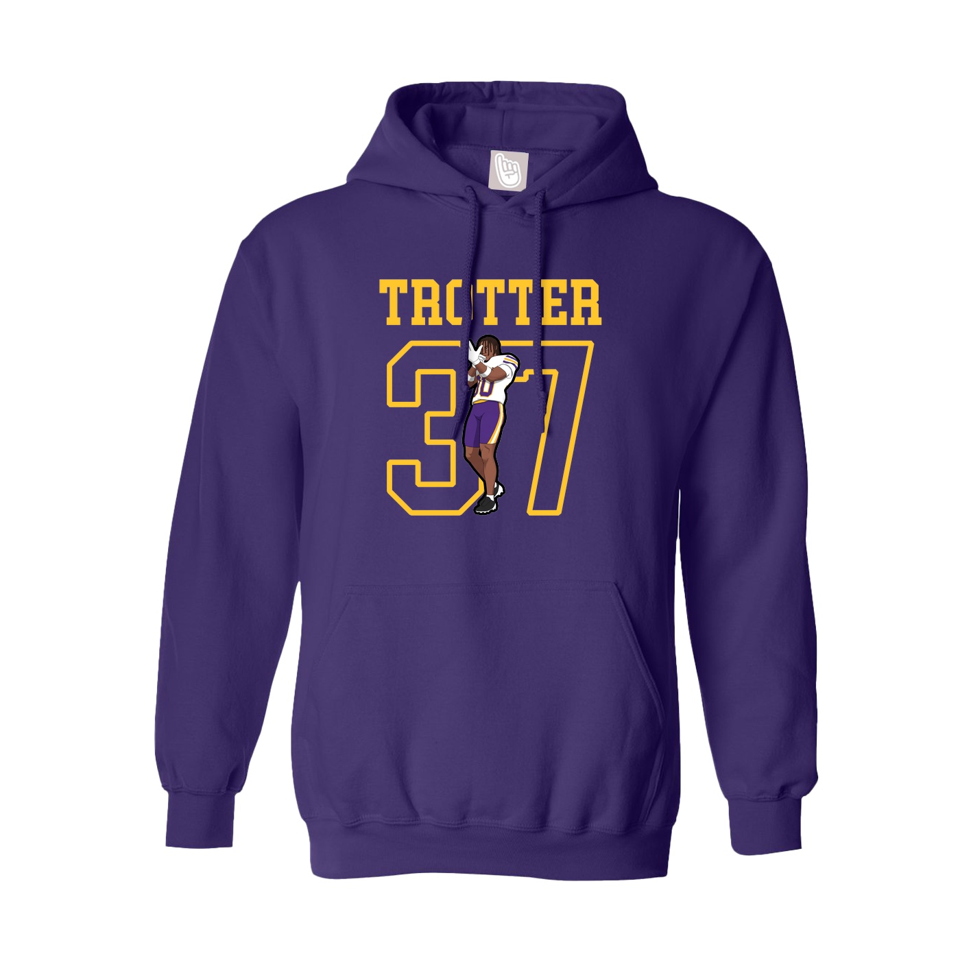 Hoodie — Shirsey in Purple