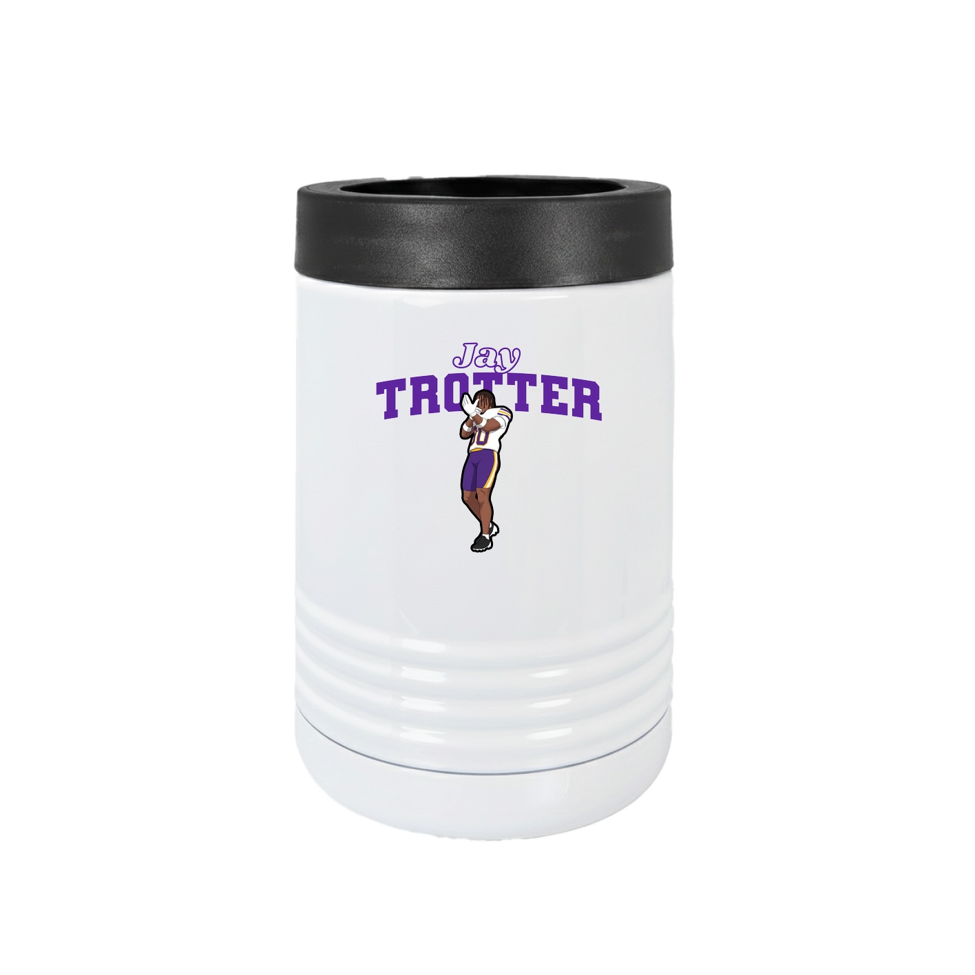 Beverage Holder — Name Arch in White