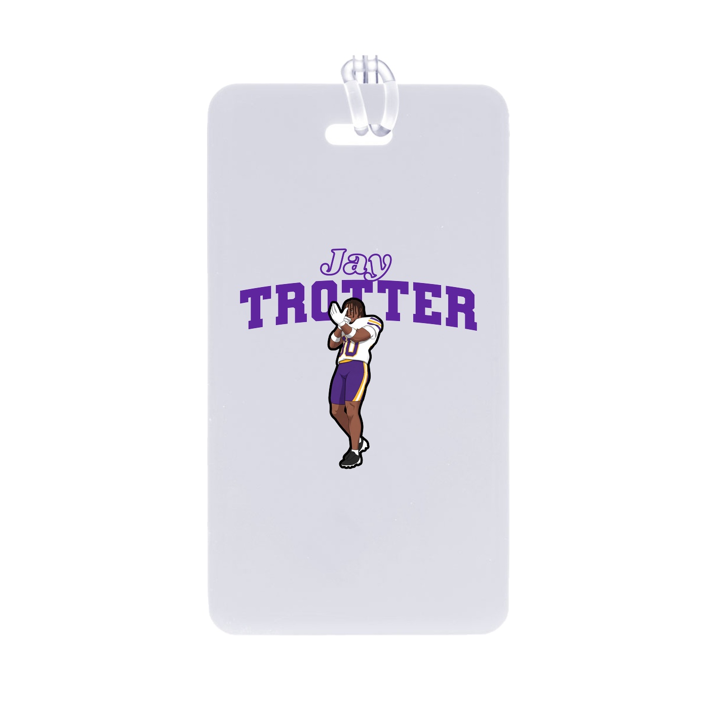 Bag Tag — Name Arch in Classic