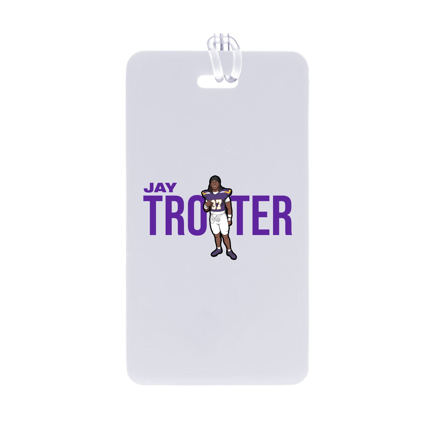 Bag Tag — Player Name in Classic