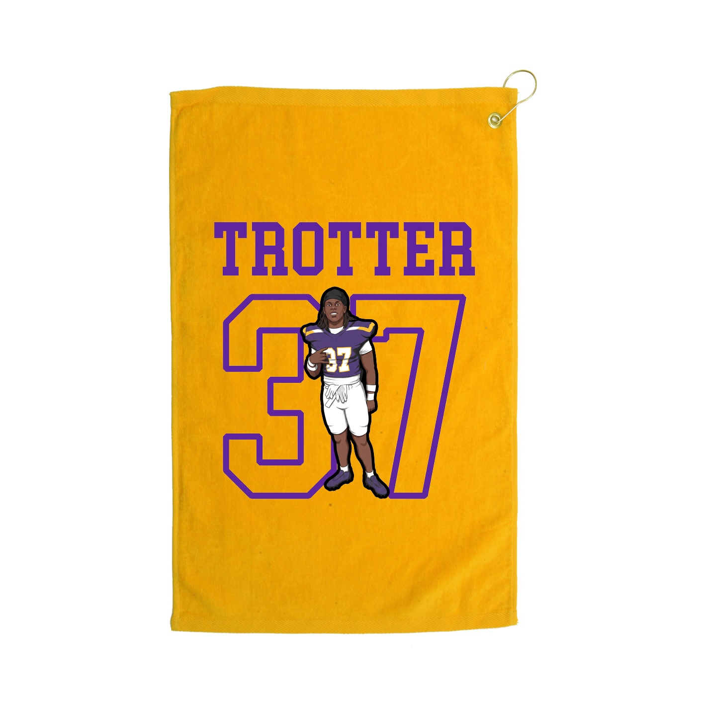 Golf Towel — Shirsey in Gold