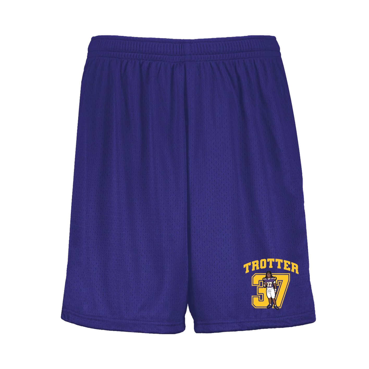 Shorts — Number in Purple