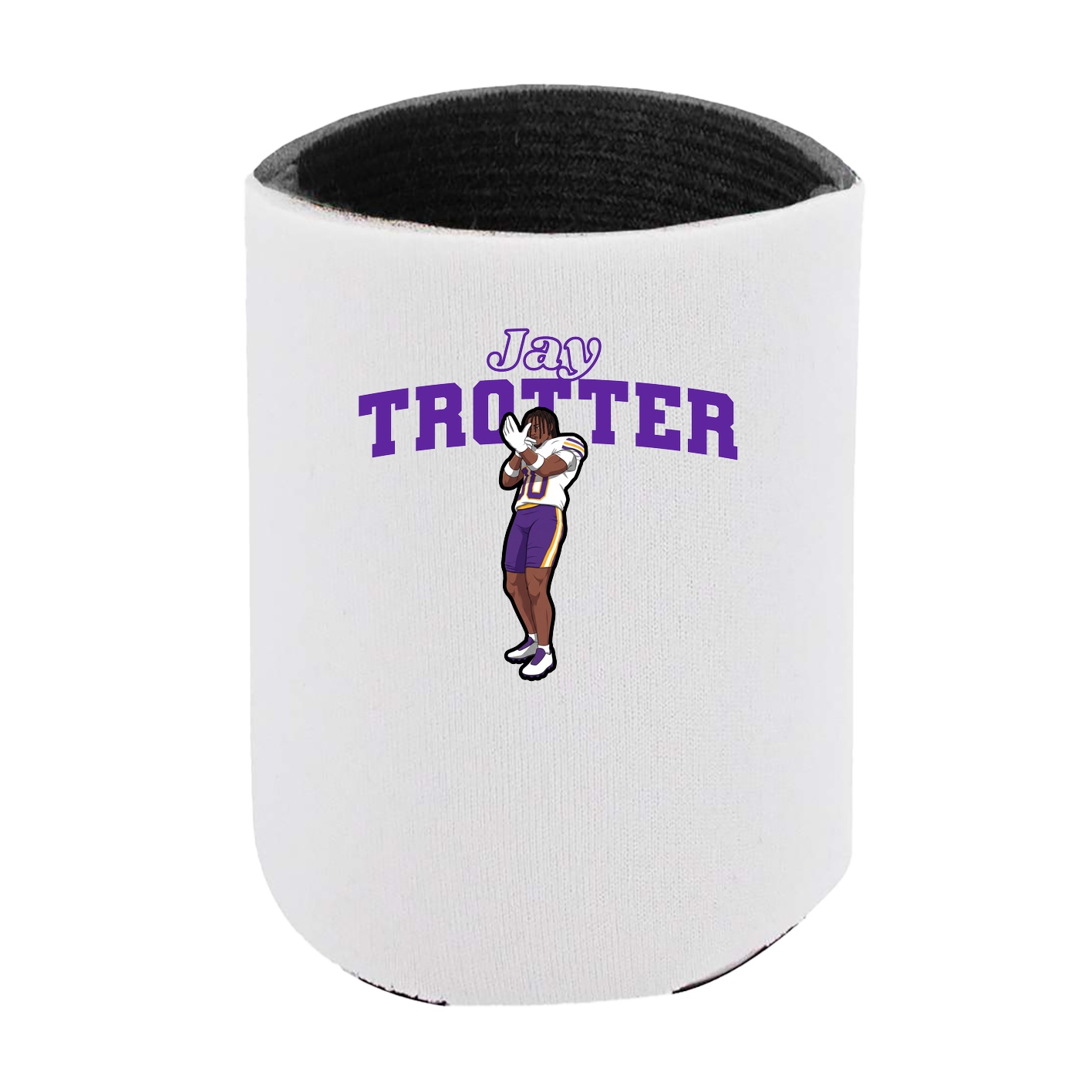 Can Holder — Name Arch in White