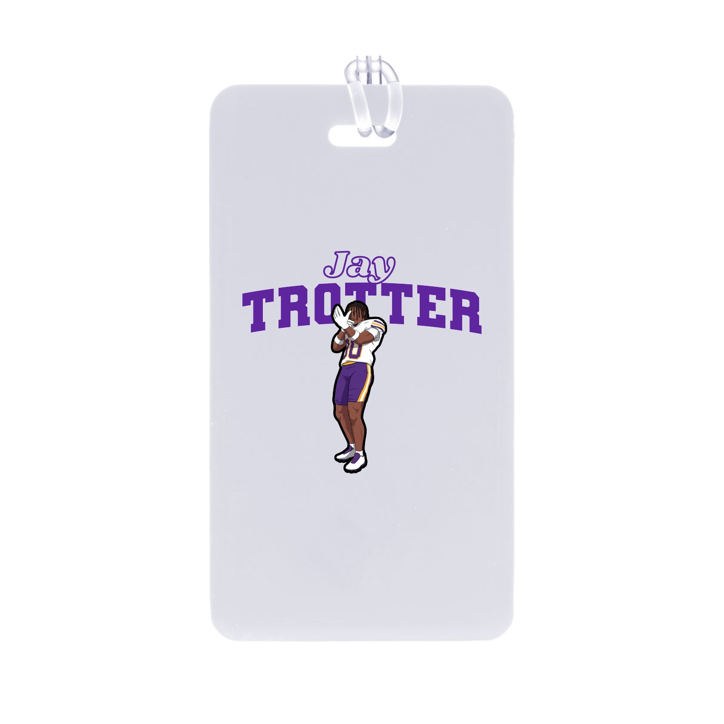 Bag Tag — Name Arch in Classic
