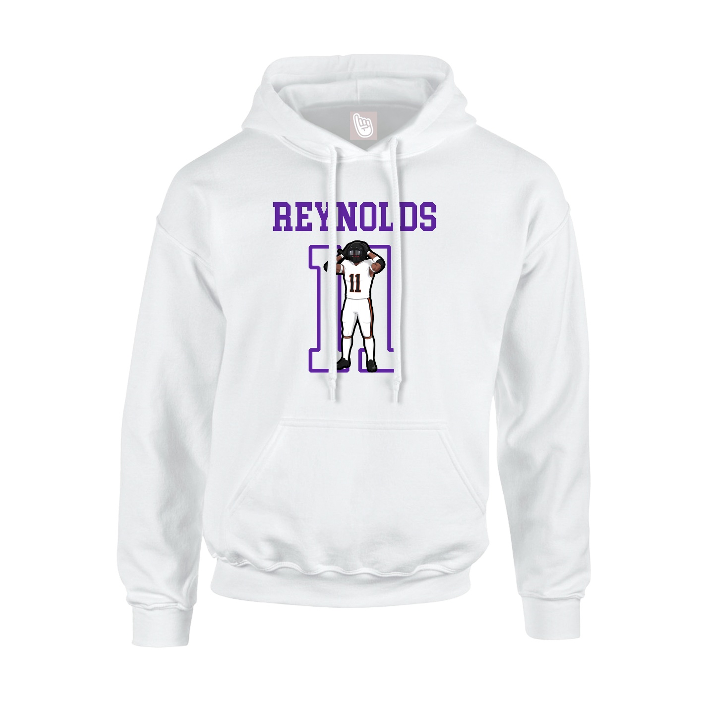 Youth Hoodie — Shirsey in White