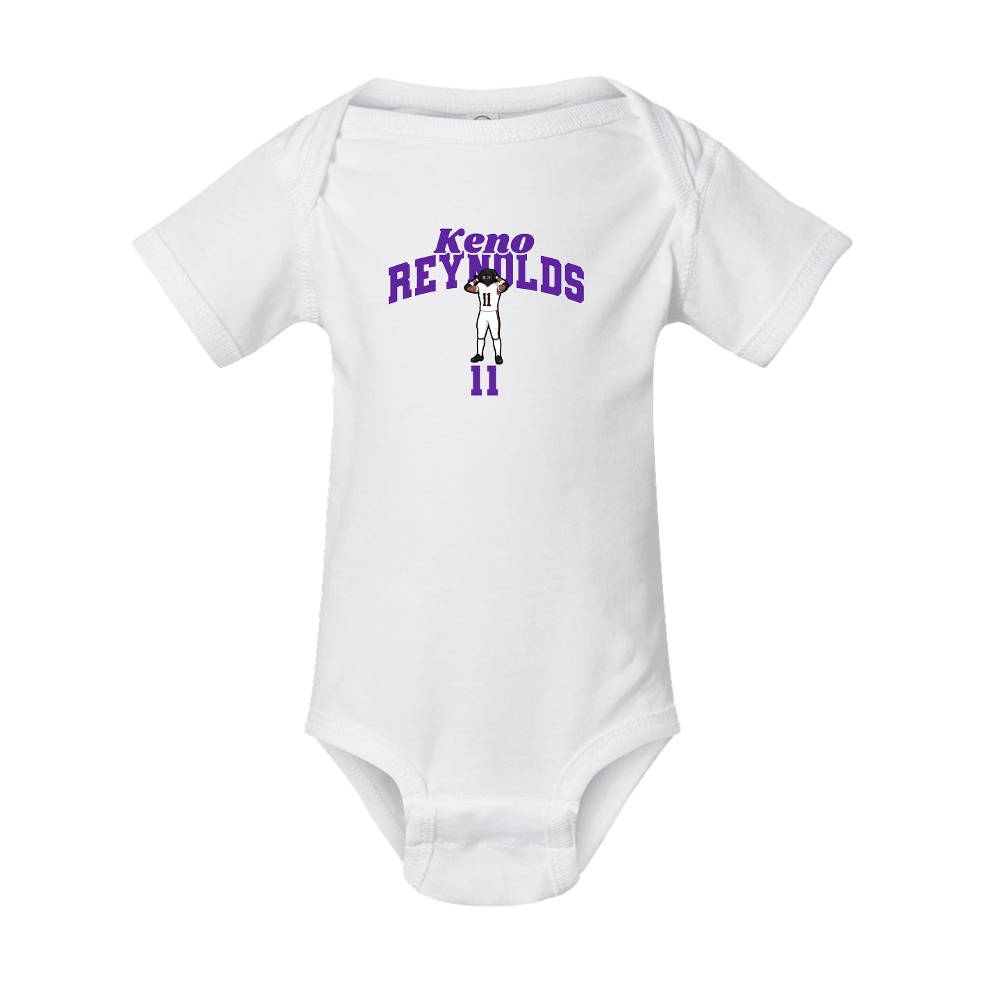 Baby Onesie — Signature Arch in White