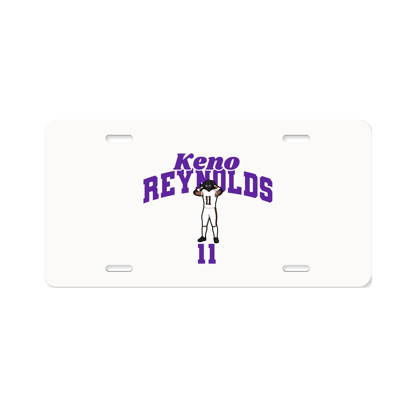 License Plate — Signature Arch in Classic
