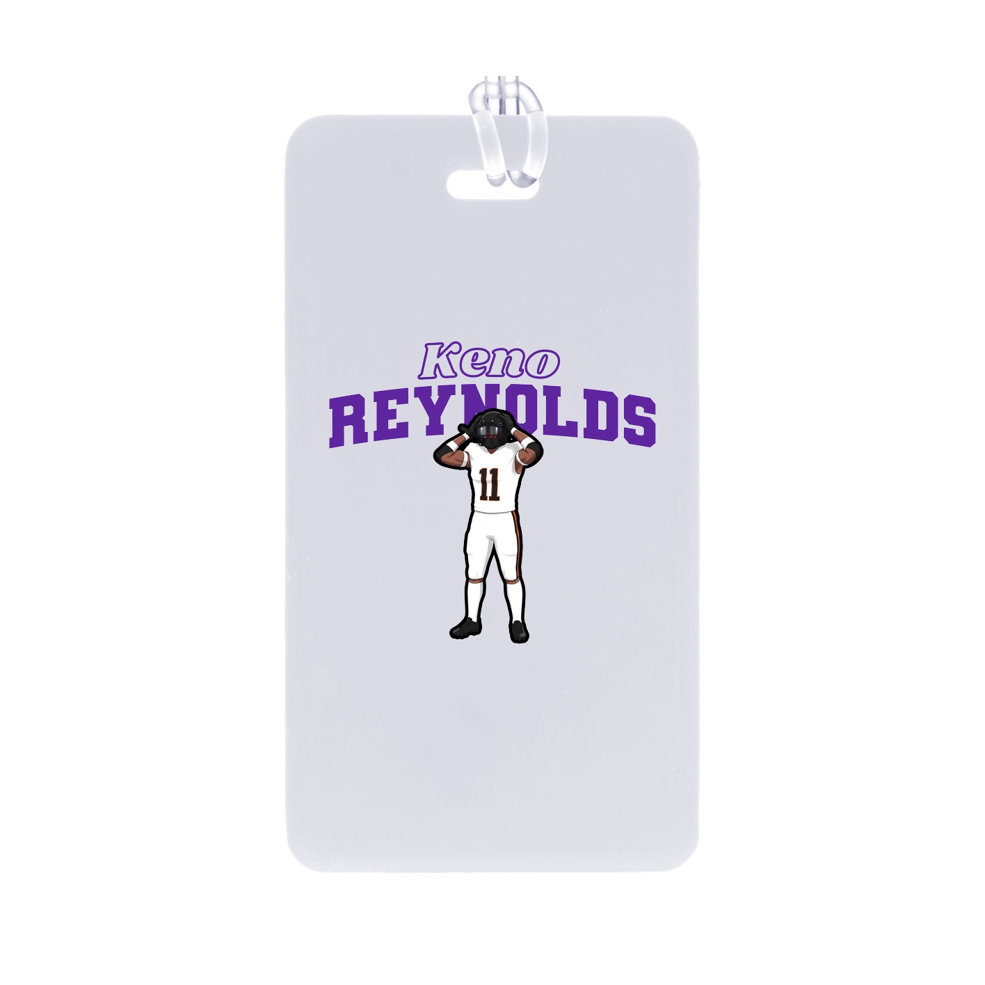 Bag Tag — Name Arch in Classic