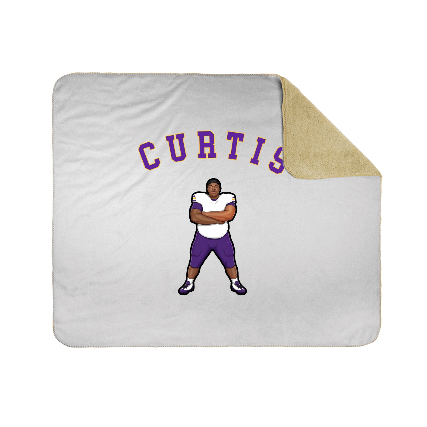 Throw Blanket — Shirsey Arch in White