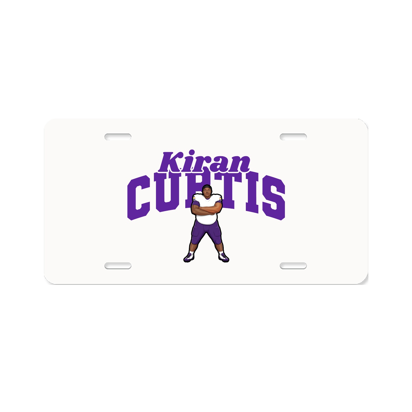 License Plate — Signature Arch in Classic