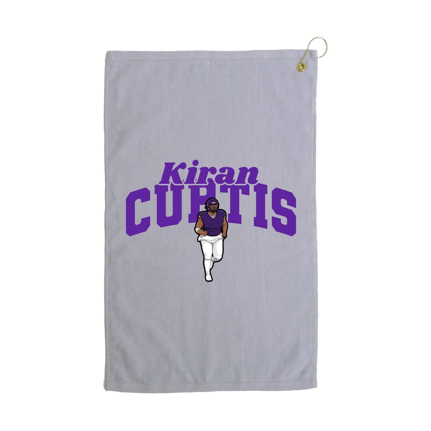 Golf Towel — Signature Arch in Grey