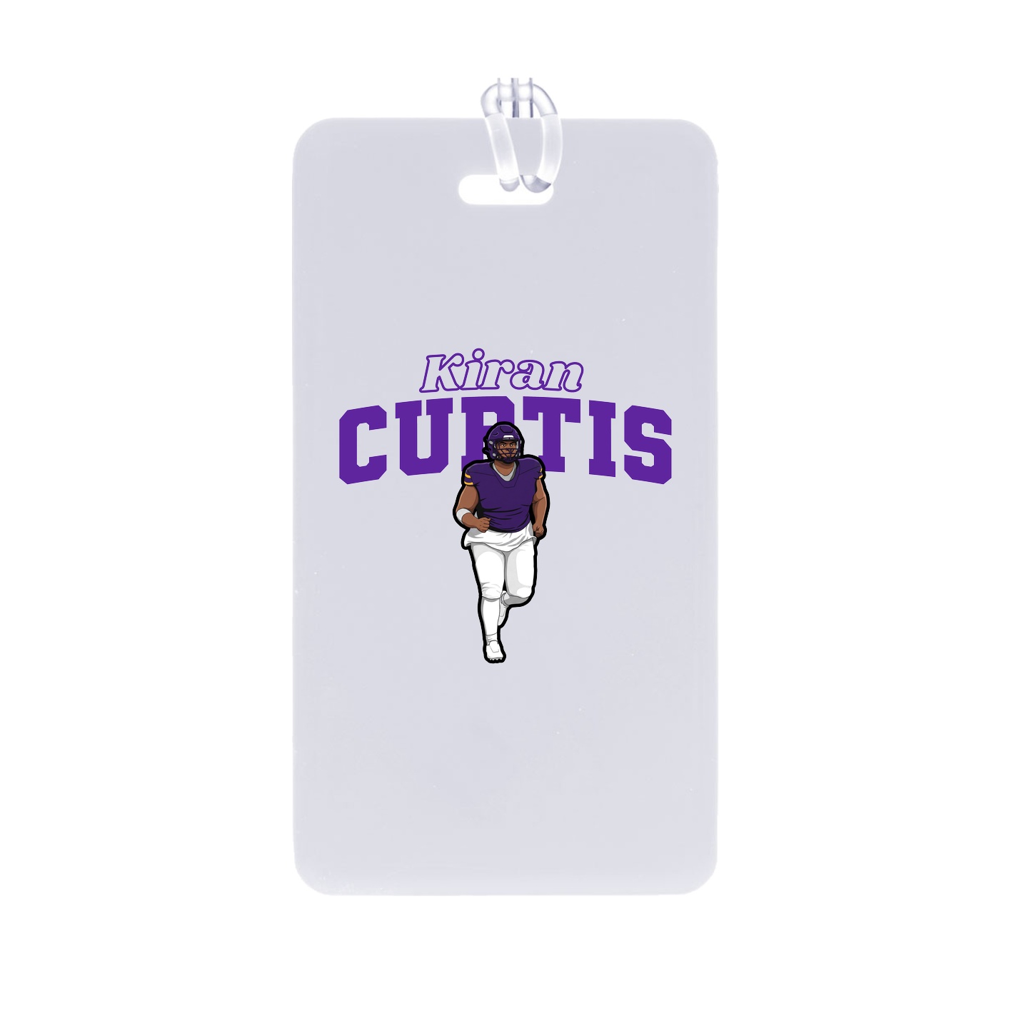 Bag Tag — Name Arch in Classic