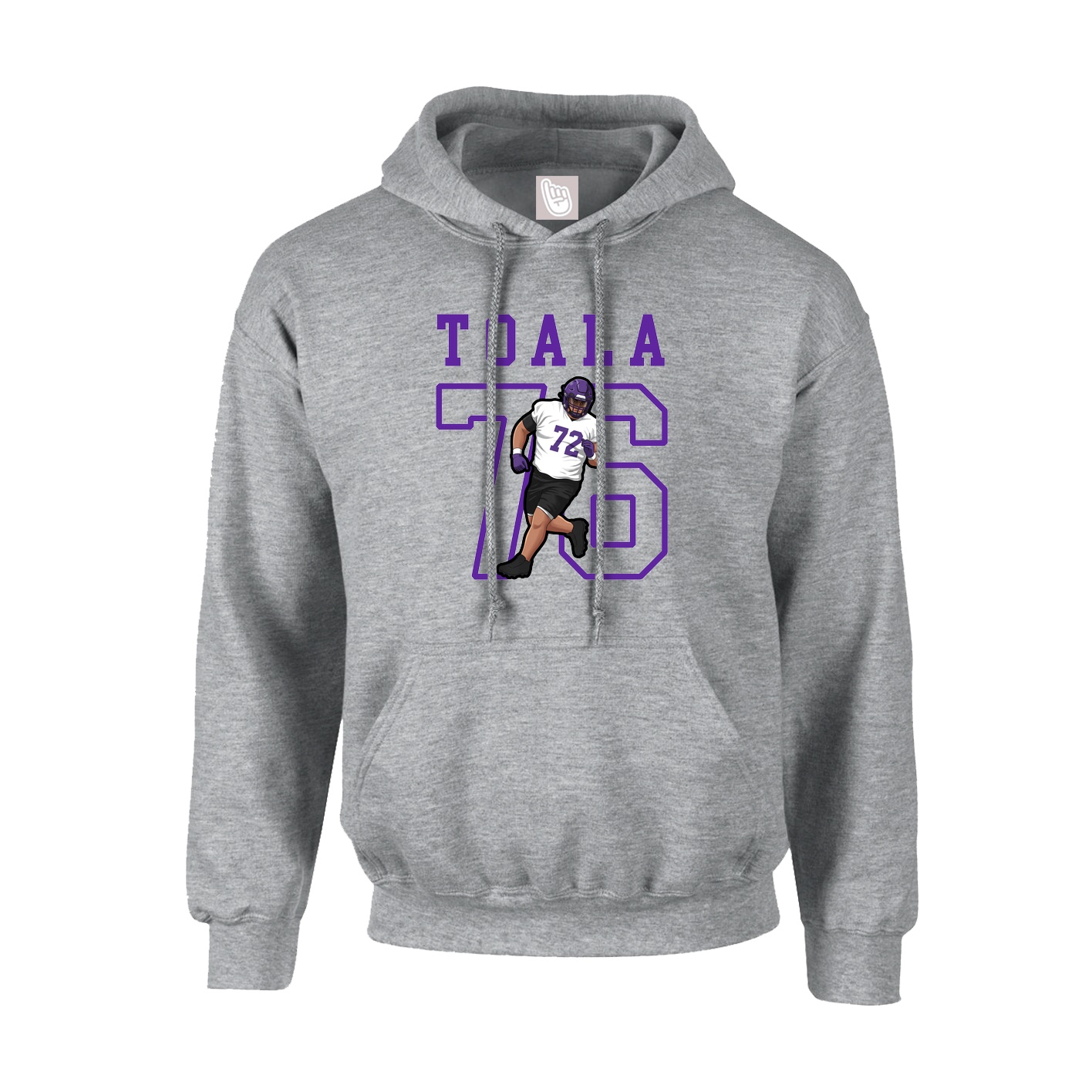Hoodie — Shirsey in Grey