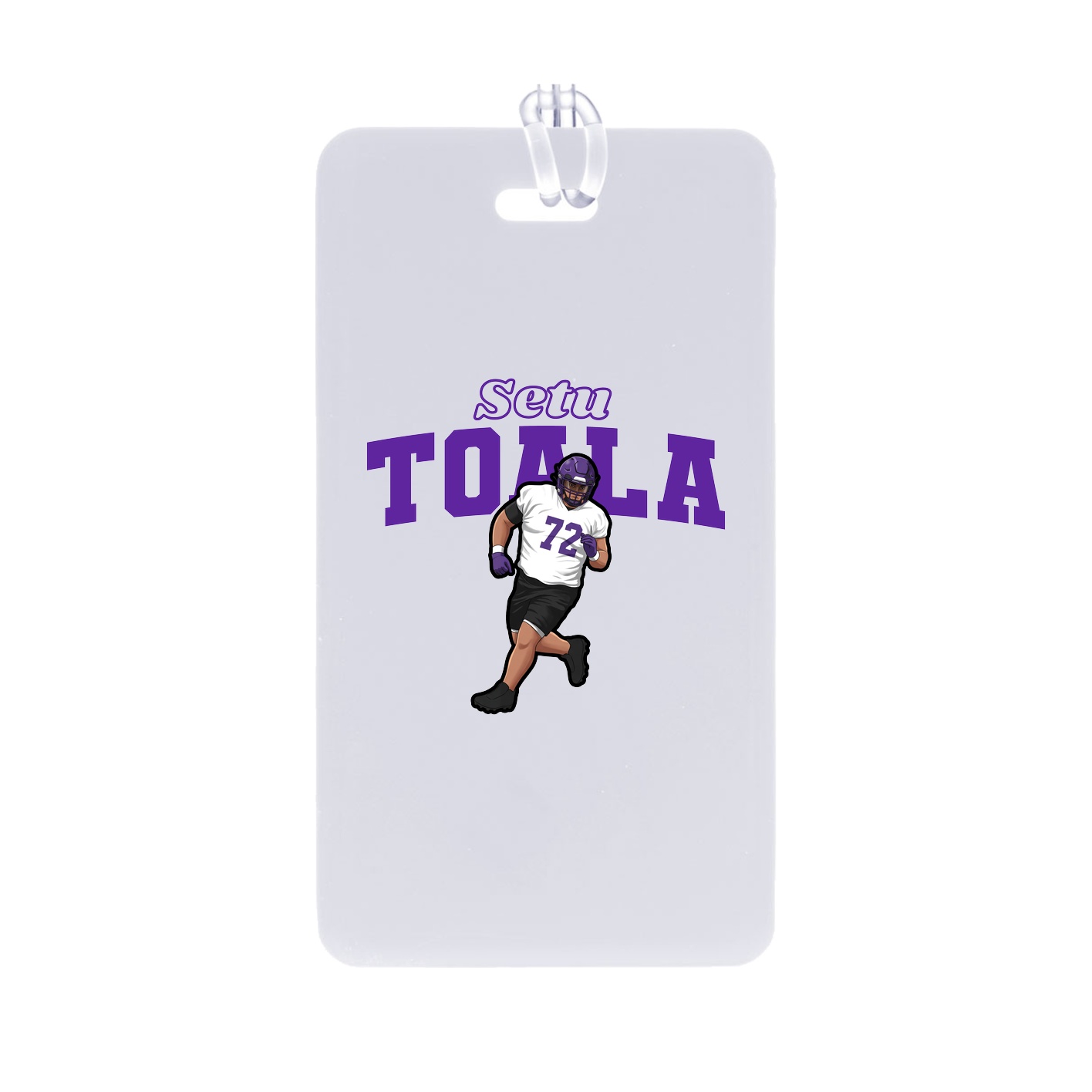 Bag Tag — Name Arch in Classic