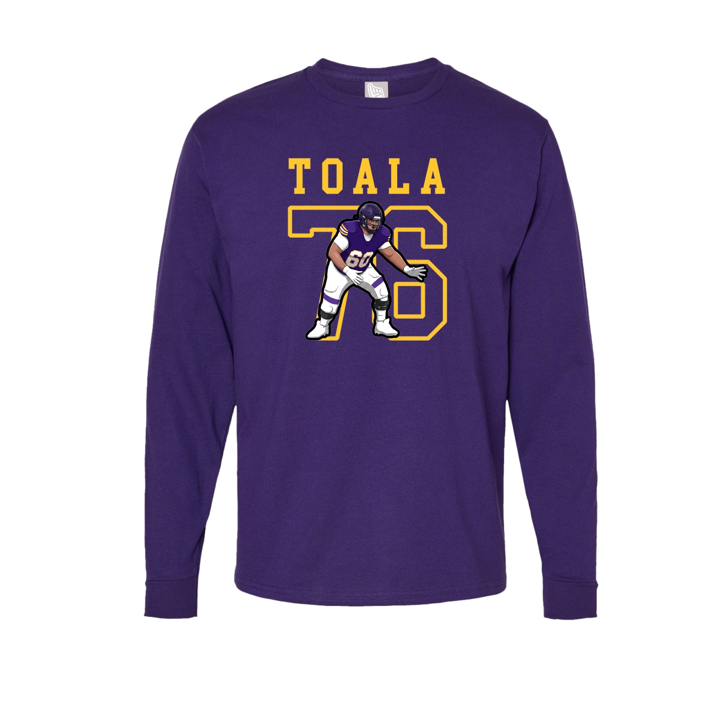 Long Sleeve Tee — Shirsey in Purple