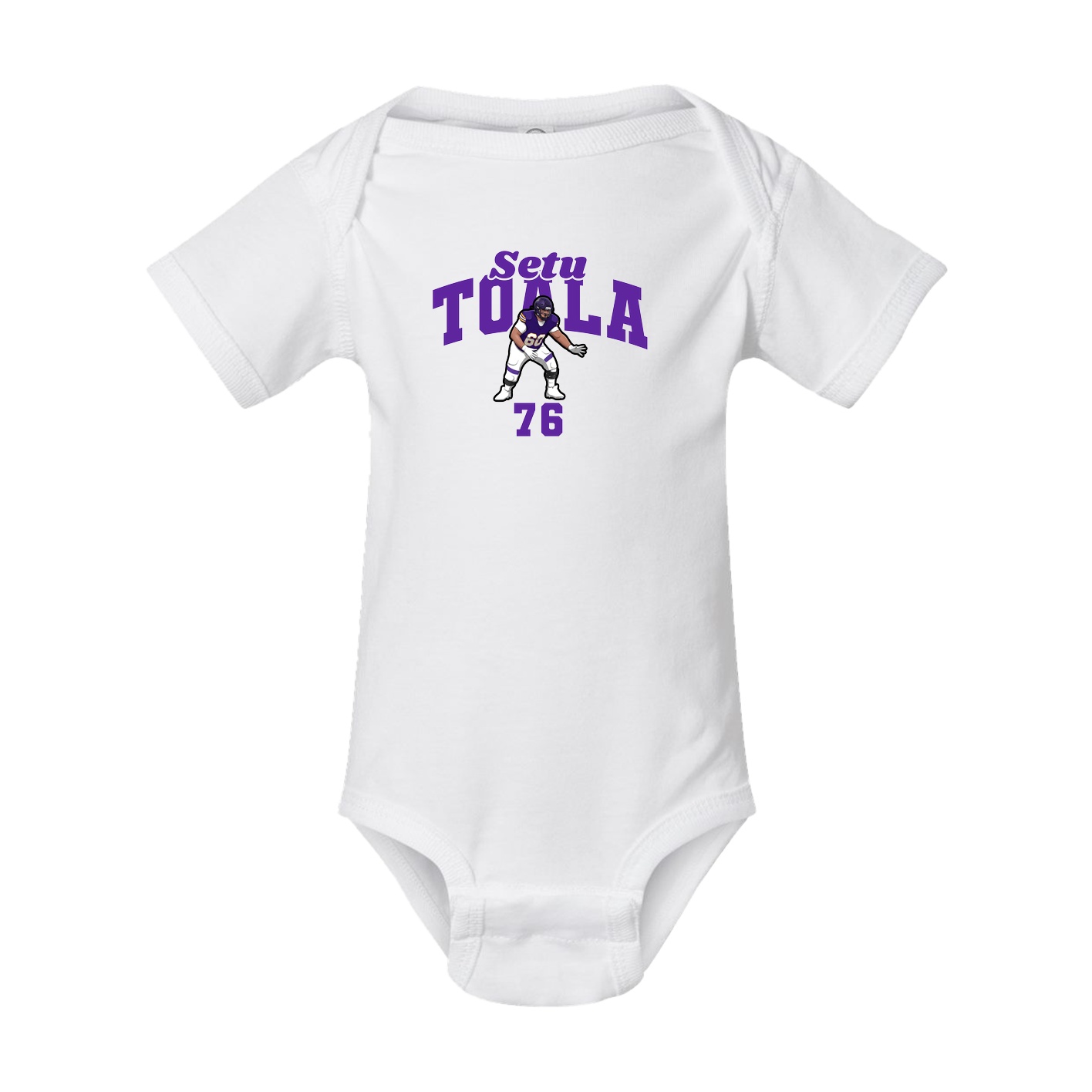 Baby Onesie — Signature Arch in White