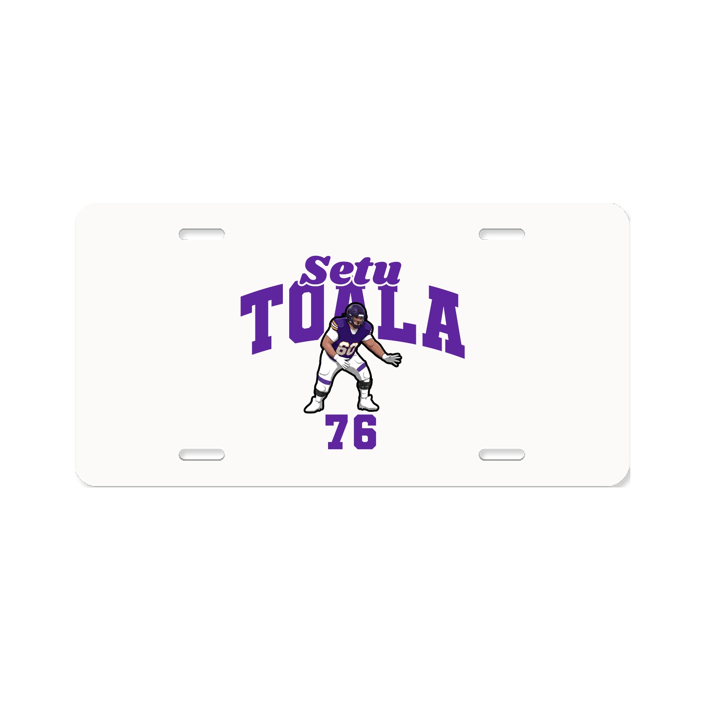 License Plate — Signature Arch in Classic