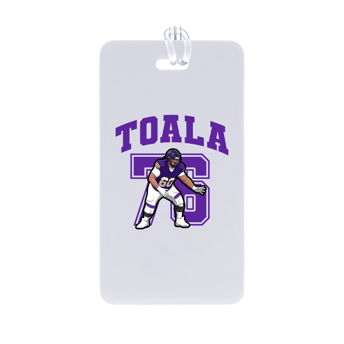 Bag Tag — Number in Classic