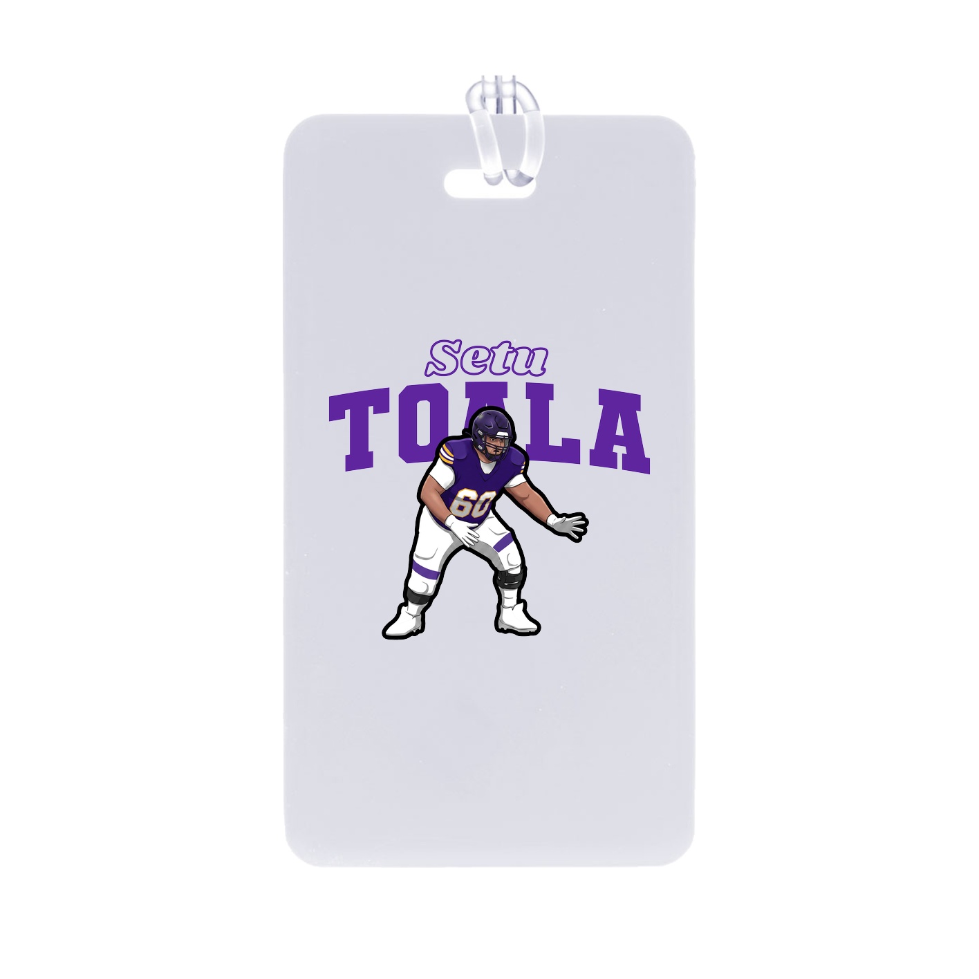 Bag Tag — Name Arch in Classic