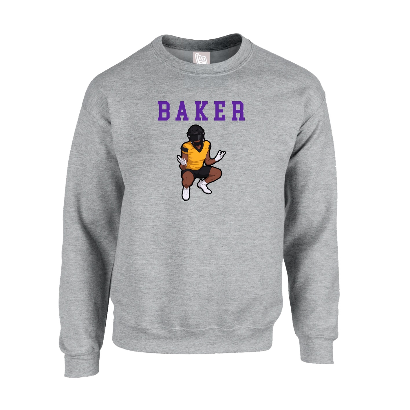 Fleece Crew — Shirsey in Grey