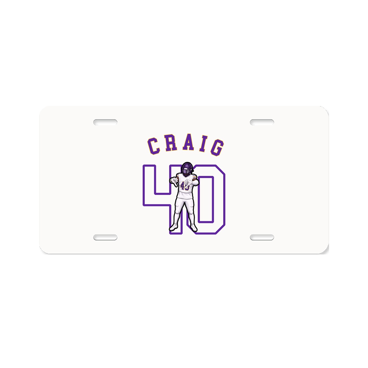 License Plate — Shirsey Arch in Classic