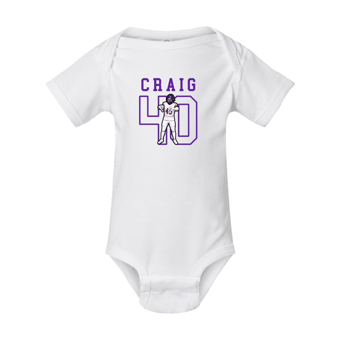 Baby Onesie — Shirsey in White