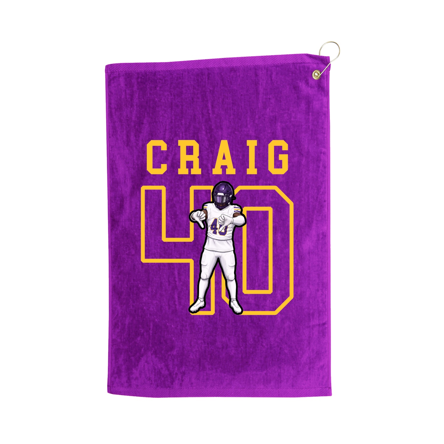 Golf Towel — Shirsey in Purple