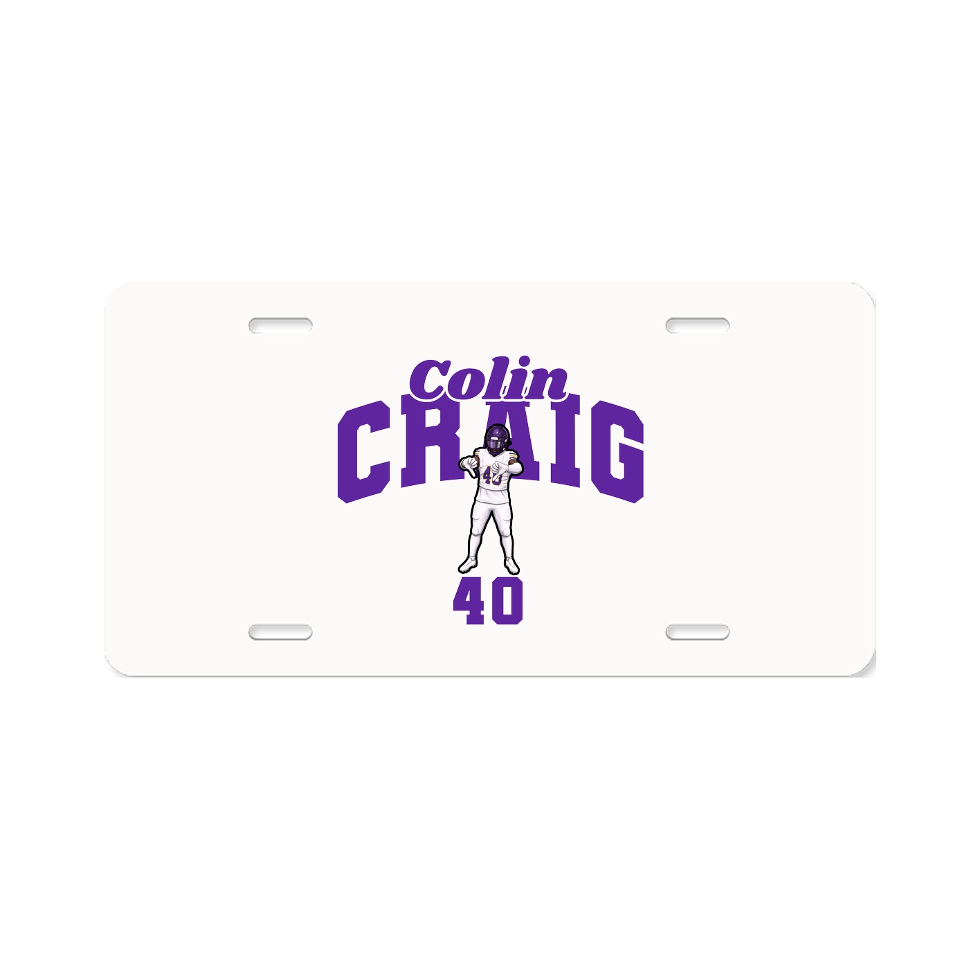 License Plate — Signature Arch in Classic