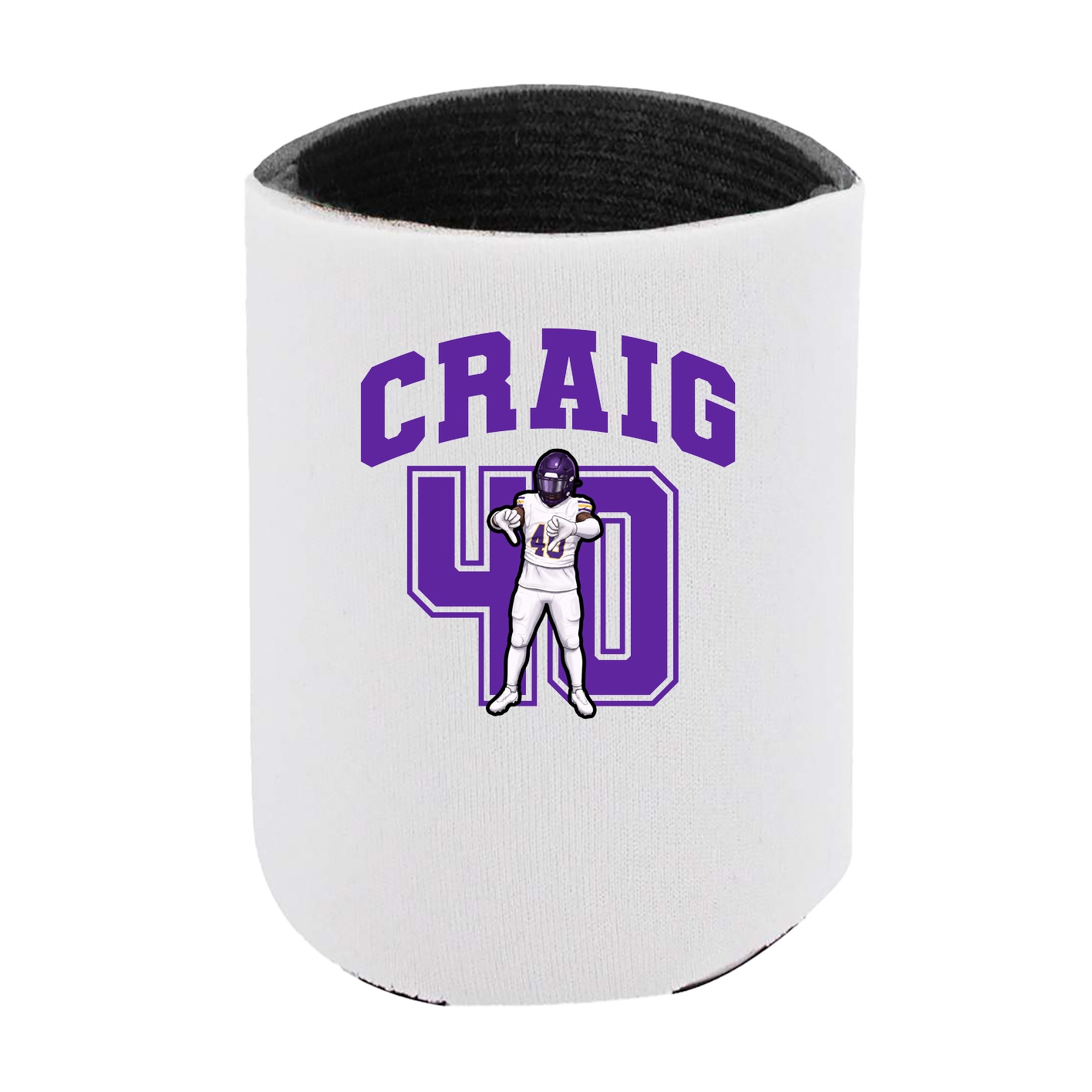 Can Holder — Number in White