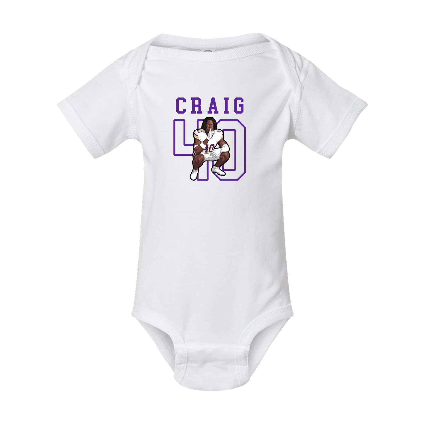 Baby Onesie — Shirsey in White