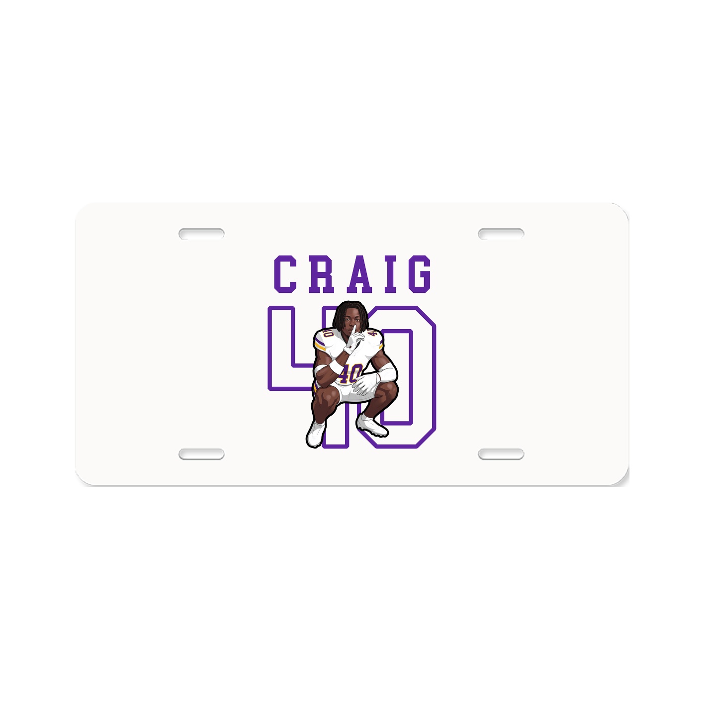 License Plate — Shirsey in Classic