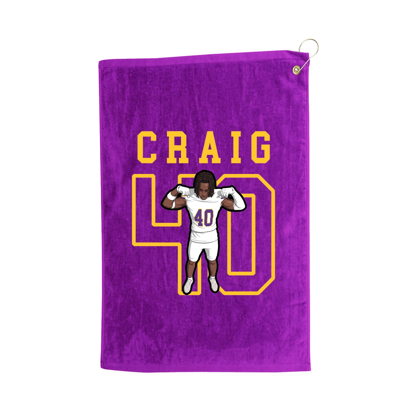 Golf Towel — Shirsey in Purple