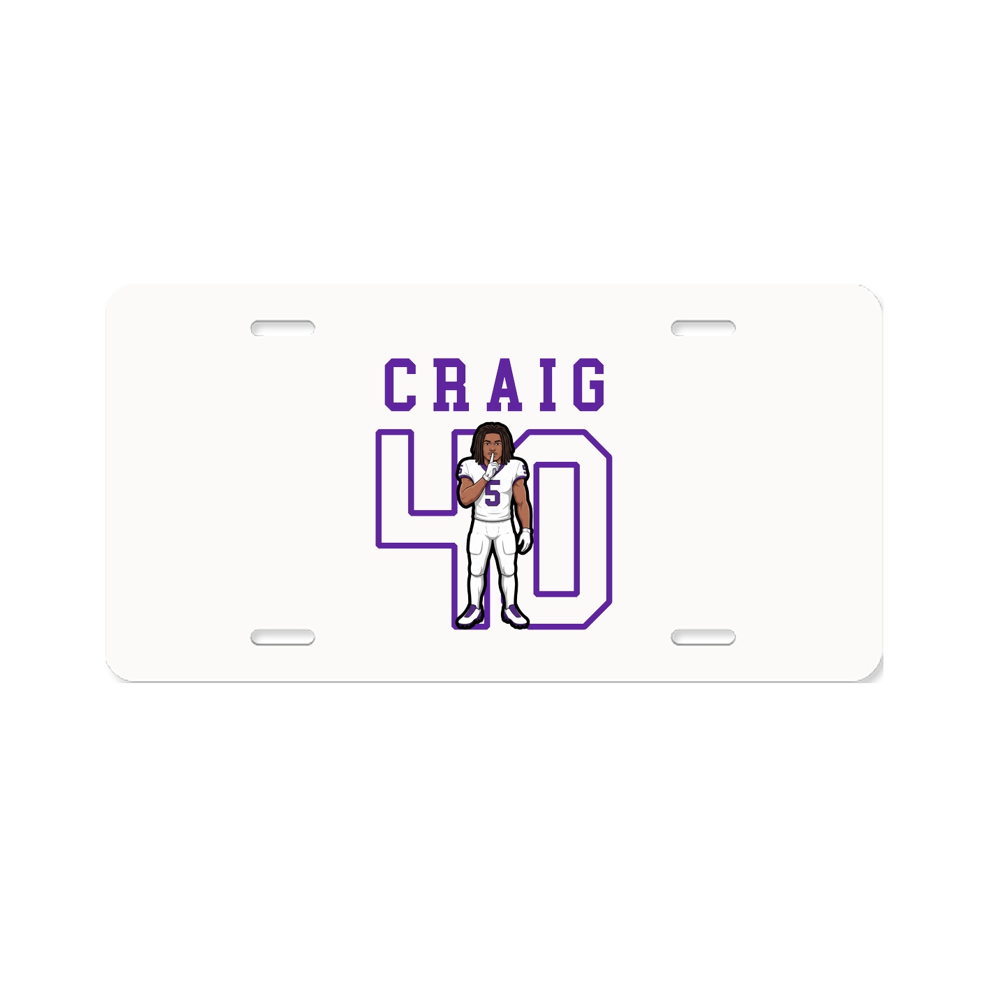 License Plate — Shirsey in Classic