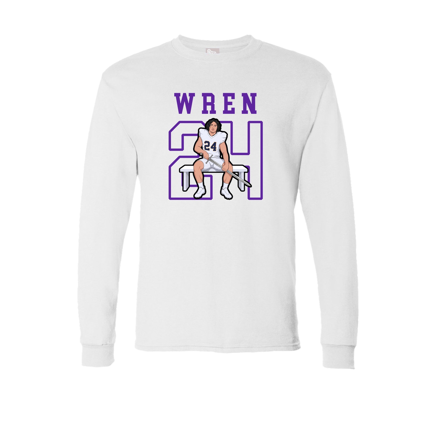 Long Sleeve Tee — Shirsey in White