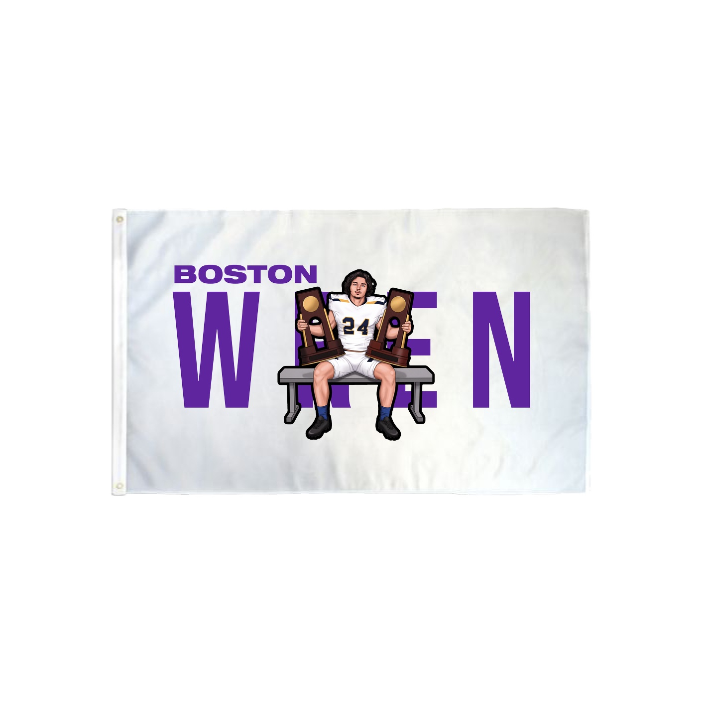 3x5 Flag — Player Name in Classic