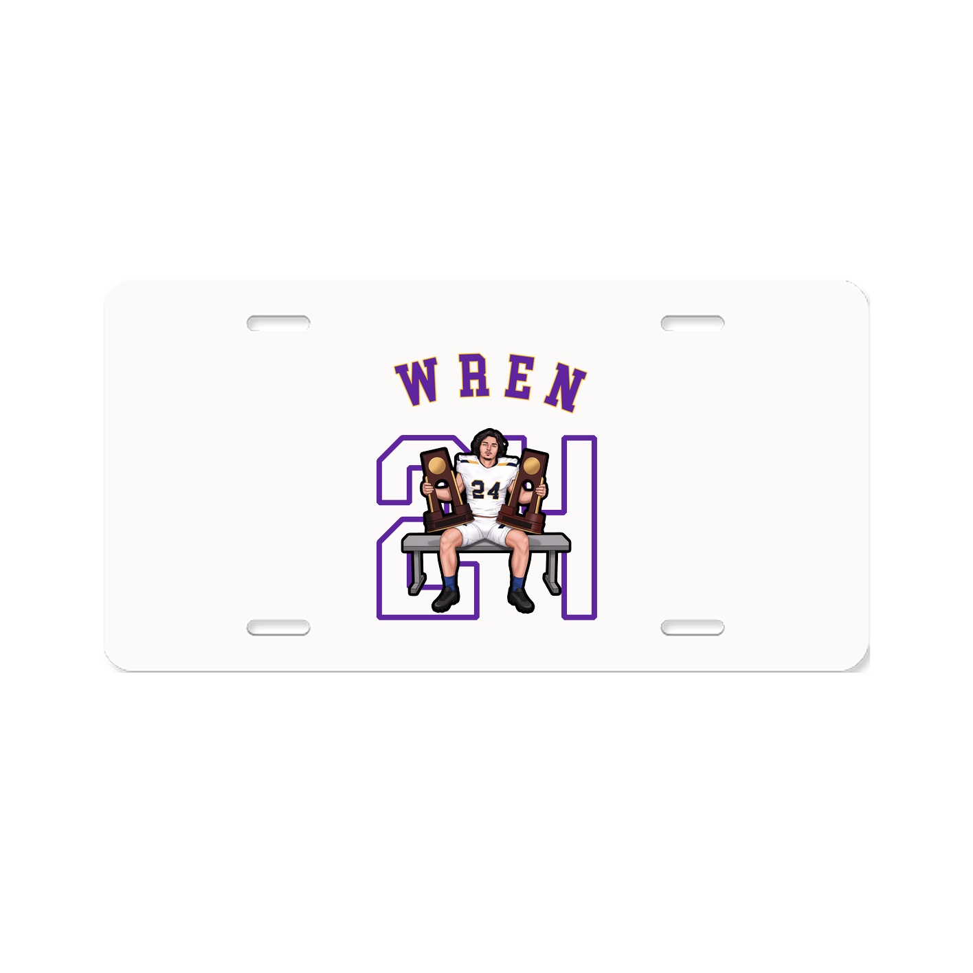 License Plate — Shirsey Arch in Classic